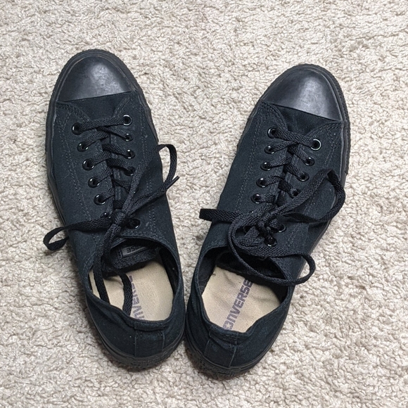 Converse Other - Converse All Star Unisex black shoes size 9.5